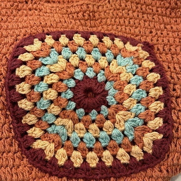 Momo for Free People Pink Crochet Cali Clutch Bag - Picture 8 of 15